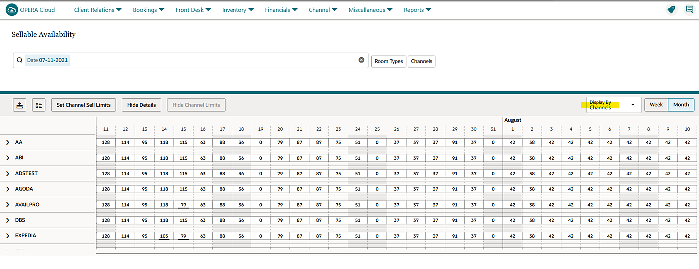 You can set overbooking protection on sellable availability You can set overbooking protection on sellable availability