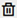 trashcan icon to delete