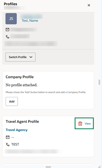 View linked profile. View linked profile.