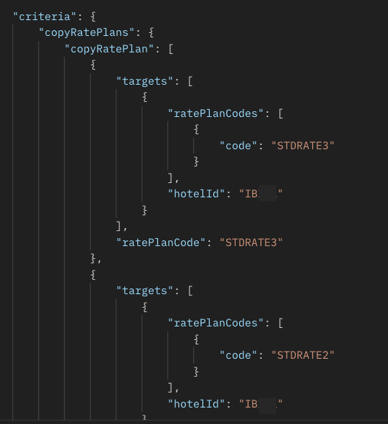 RTP - copyRatePlans - Asynchronous API - Request to copy the rate codes to property IB. RTP - copyRatePlans - Asynchronous API - Request to copy the rate codes to property IB.
