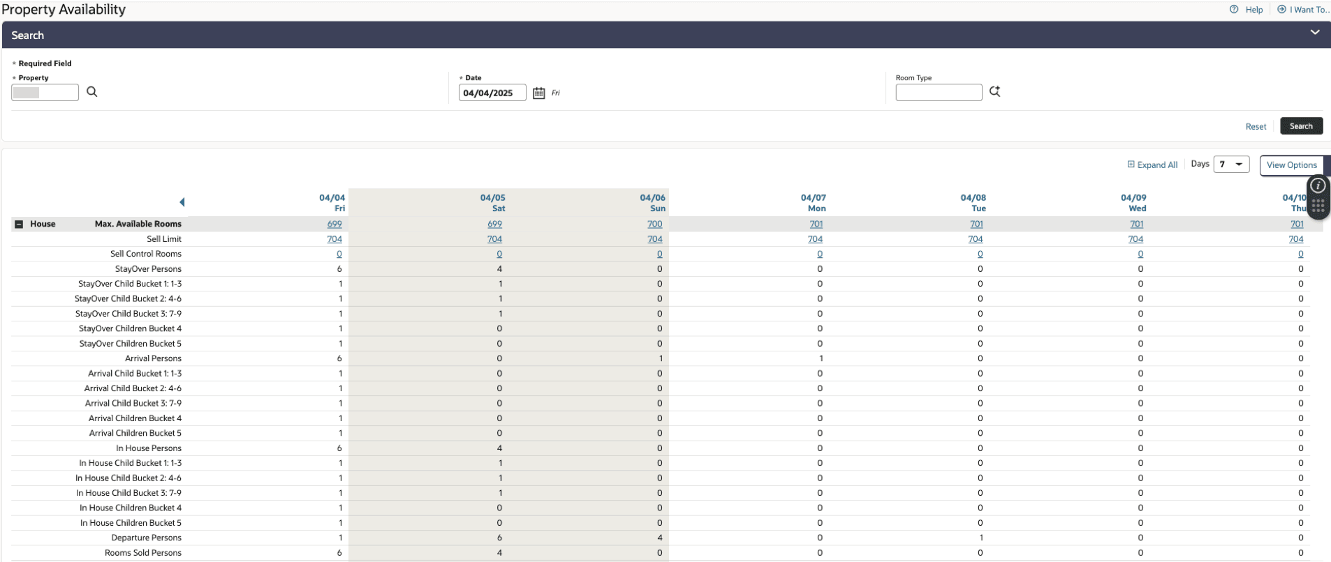 Property Availability Updated screen. Property Availability Updated screen.