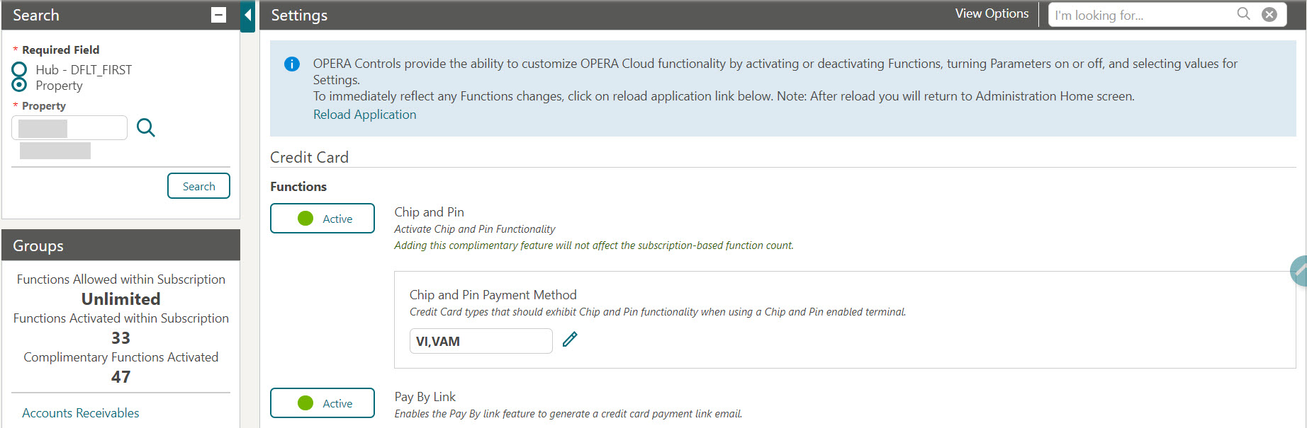 This image shows Pay by link in Active state This image shows Pay by link in Active state