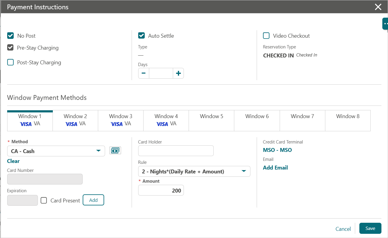 This image appears Payment screen in Edit mode. This image appears Payment screen in Edit mode.