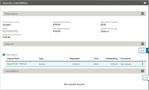 This image shows how to create a new deposit. This image shows how to create a new deposit.