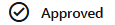Approved icon