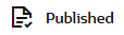 Published icon