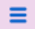 Menu icon is made of three lines placed under each other