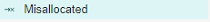 Misallocated kit status