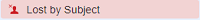 Lost by subject kit status