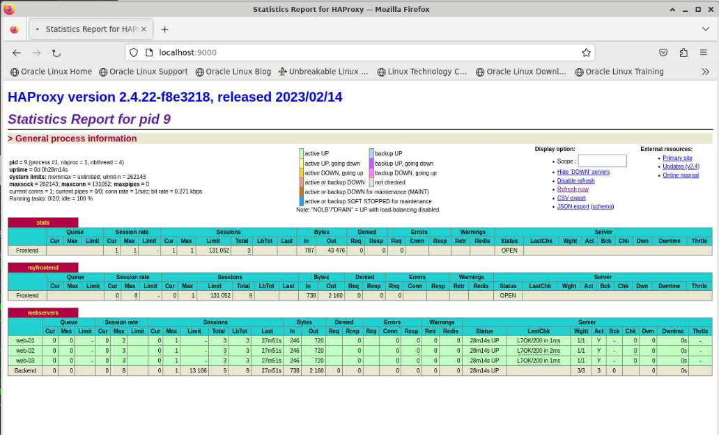 haproxy-console