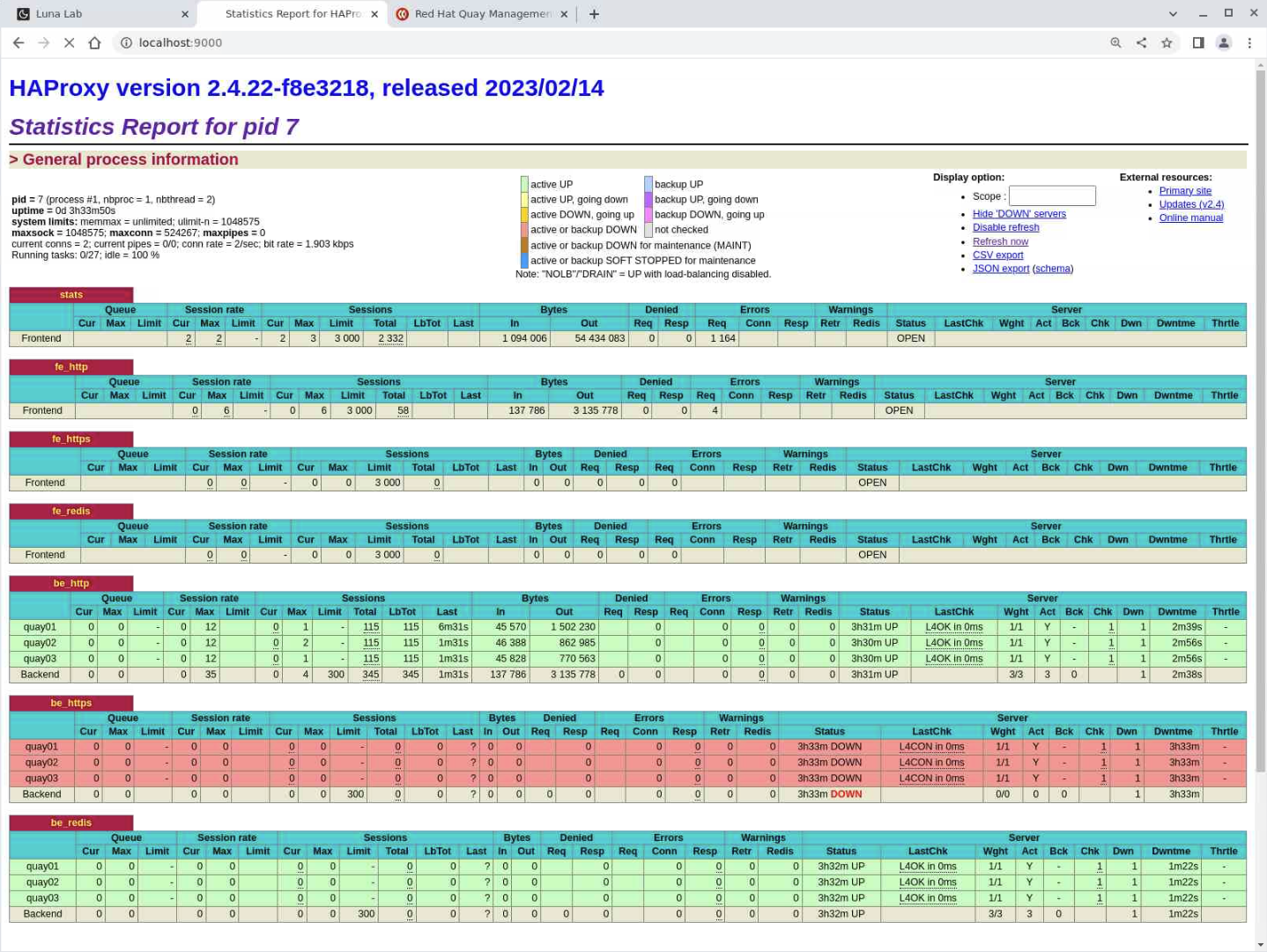 haproxy-console