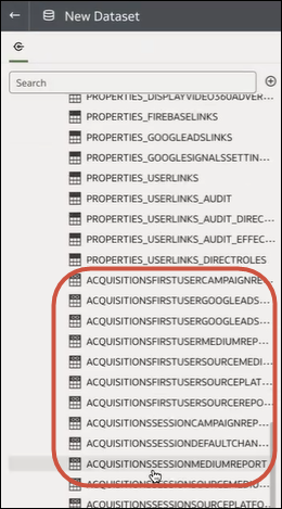Description of google-analytics-custom-tables.png follows