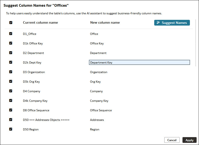 Description of suggest-col-names.jpg follows Description of suggest-col-names.jpg follows
