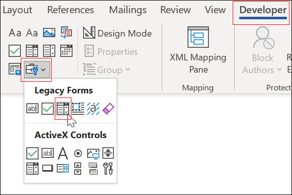 Description of xdo_drop_down_form_toolbar.jpg follows