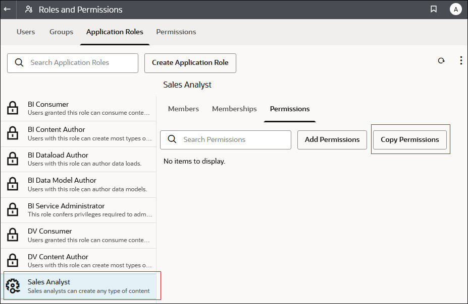 Description of oac_copy_approle_existing.jpg follows Description of oac_copy_approle_existing.jpg follows