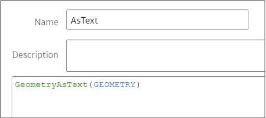 Description of maps-geodatatype-calc-onecol-geometryastext.png follows Description of maps-geodatatype-calc-onecol-geometryastext.png follows