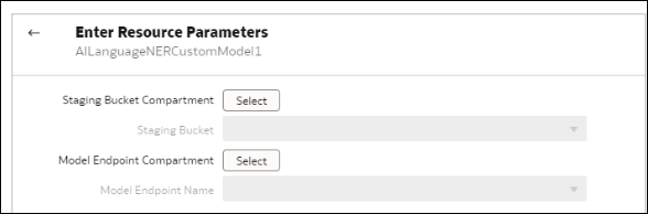 Description of oci-language-enter-resource-parameters.png follows
