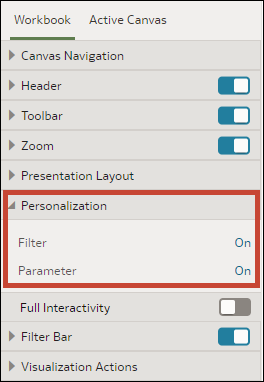 Description of present_personalization_options.png follows