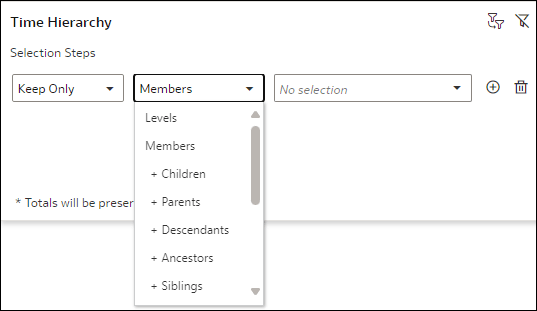 Description of selection-steps-dialog-operators.png follows