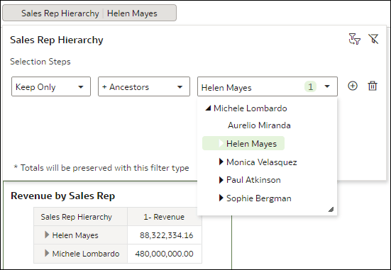 Description of selection-steps-pchierarchy-ex-members-ancestors.png follows