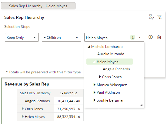 Description of selection-steps-pchierarchy-ex-members-children.png follows