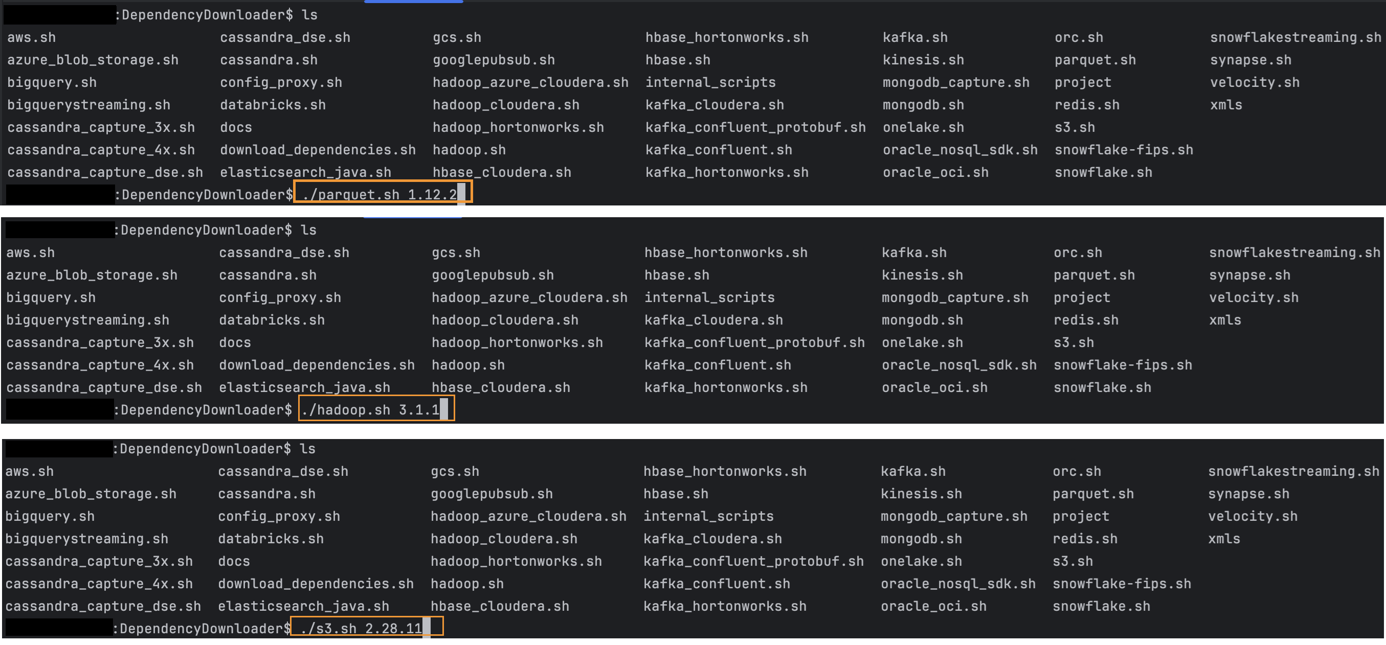 Install Required Dependency Files.