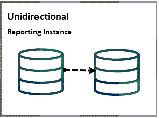 Unidirectional replication and the Reporting and Analysis scenario