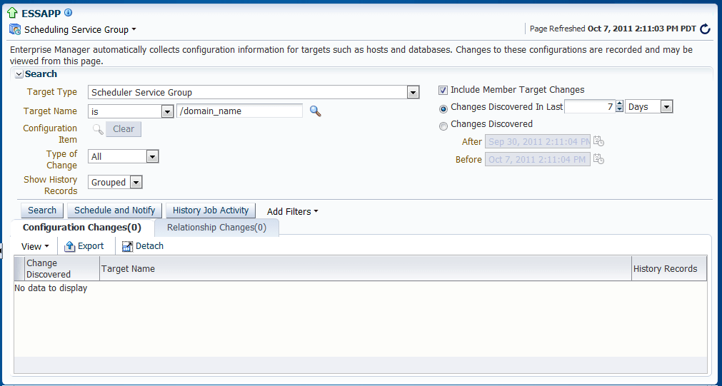 Description of schedule-ess-search-config.png follows