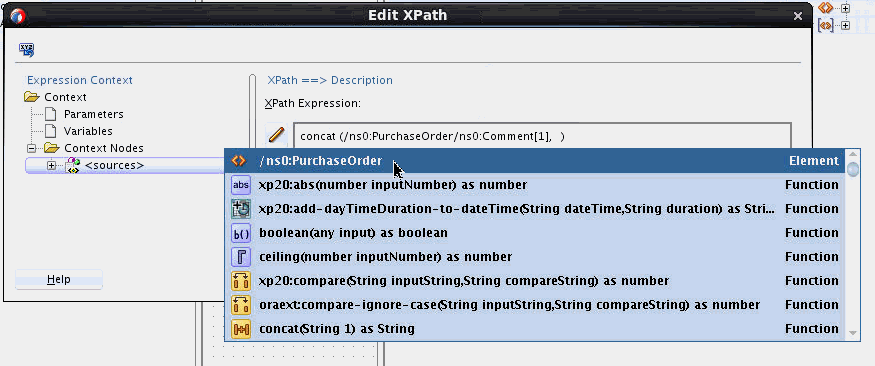 Description of xslt-sel-po.gif follows