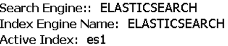 Migrated Active Index to es1