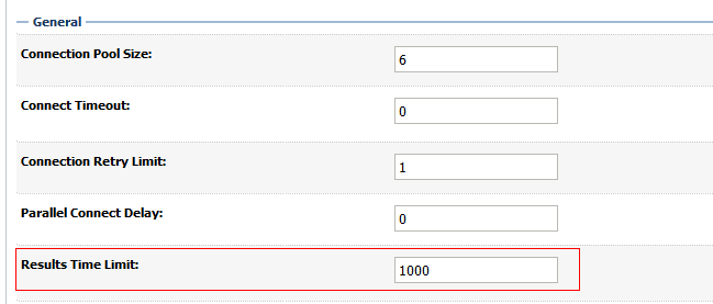 This screenshot shows the Resukt Time Value.