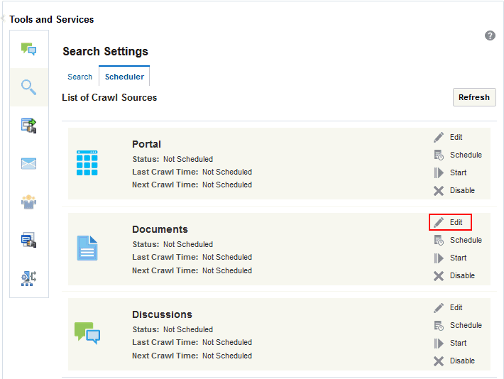 This image shows the Search Settings page.