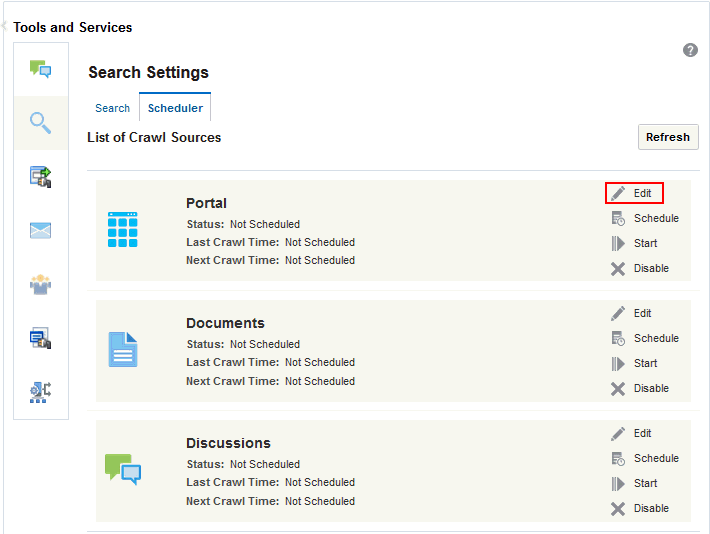 This image shows the Search Settings page.