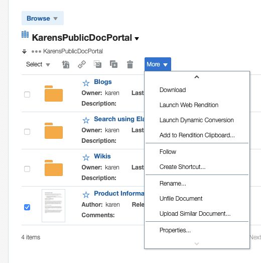 This figure shows the Document page.