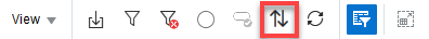 Table tool bar with Reorder Pending icon noted.