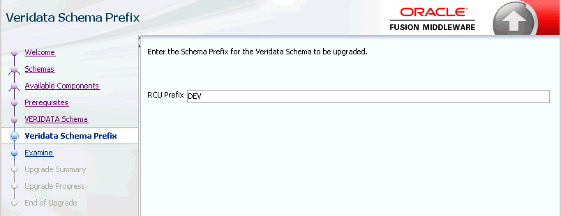veridata schema prefix