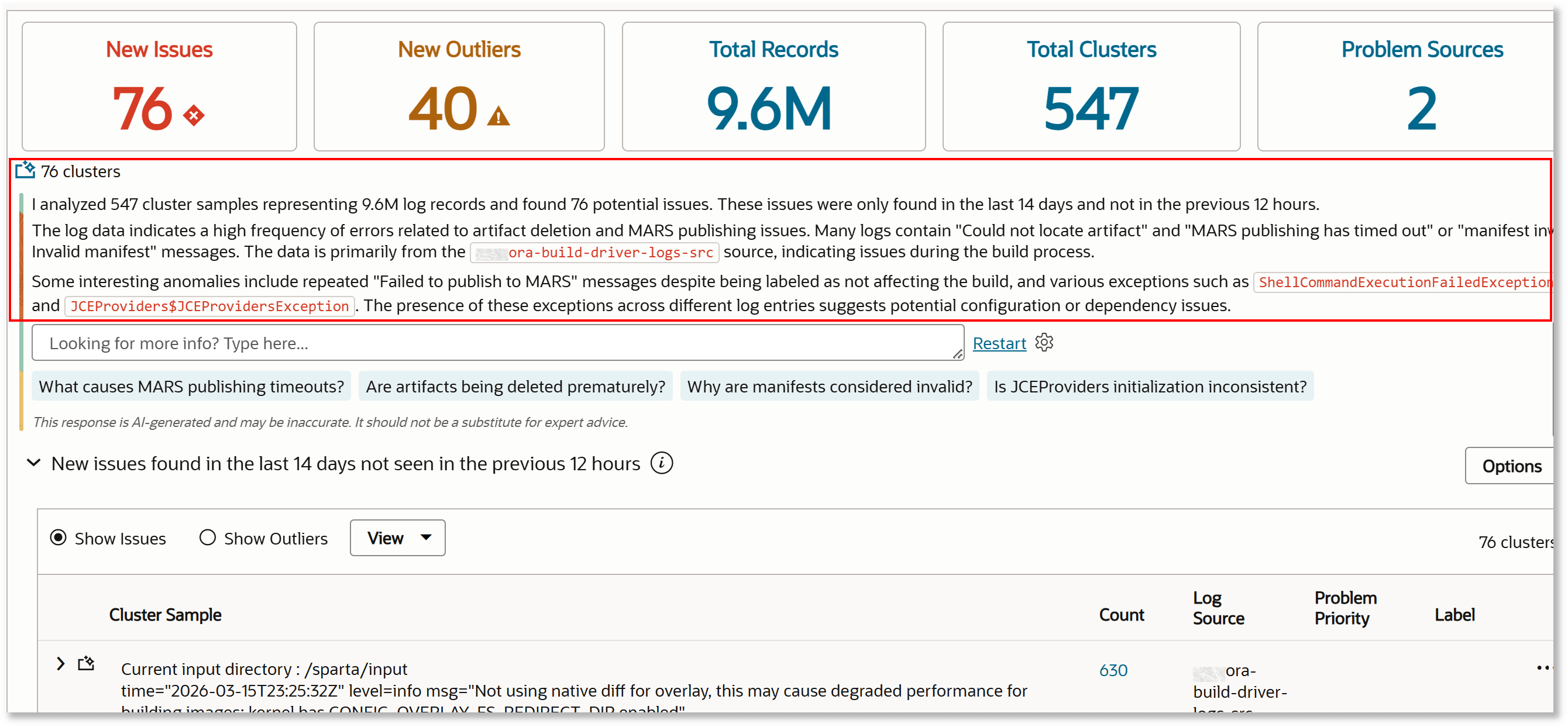 New Issues explain feature New Issues explain feature